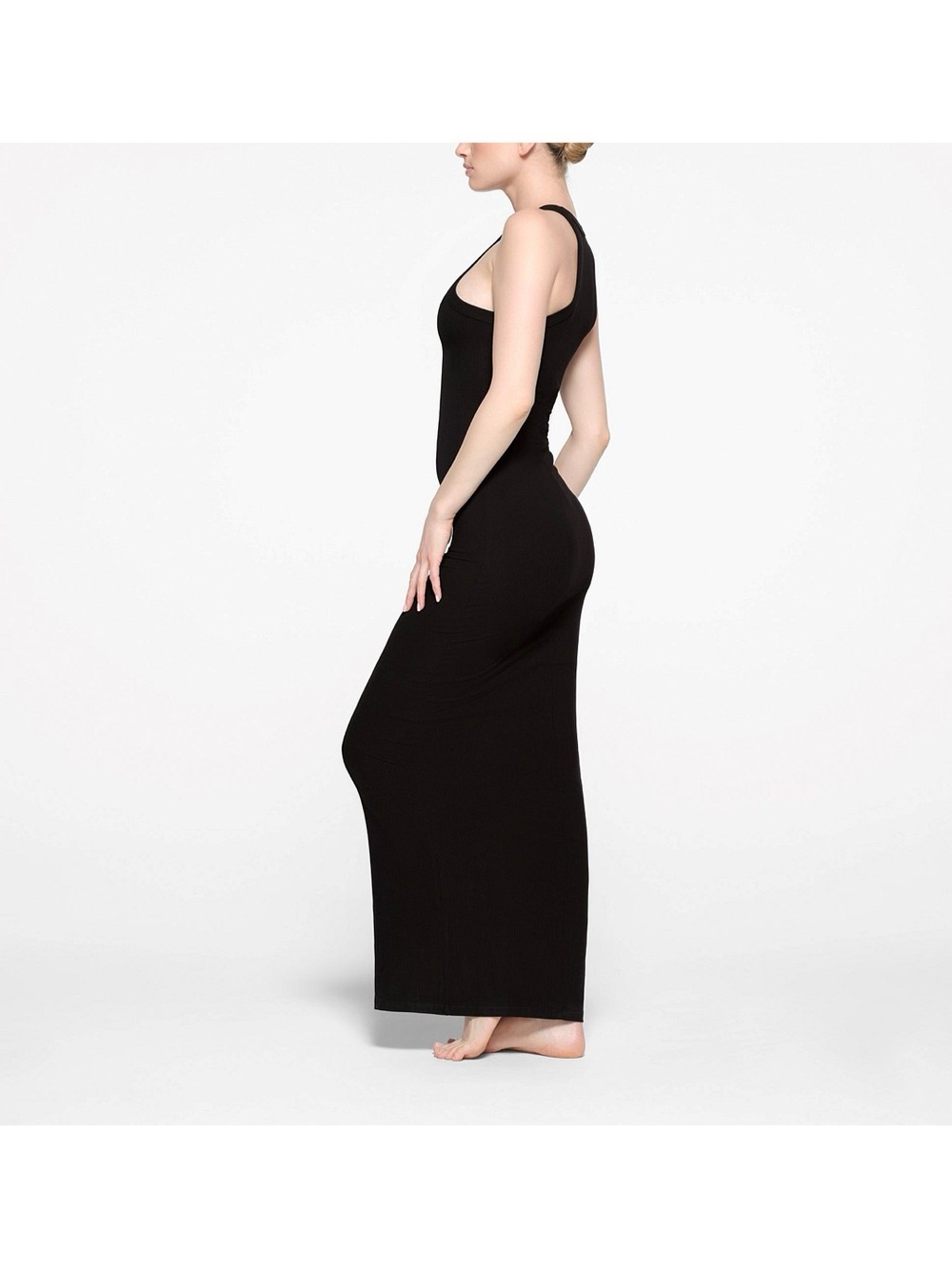 SKIMS Black Racerback Maxi Dress - Picture 2 of 9
